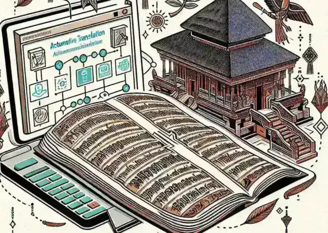 Platform Digitalisasi Naskah Lontar Bali dengan Penerjemahan Otomatis