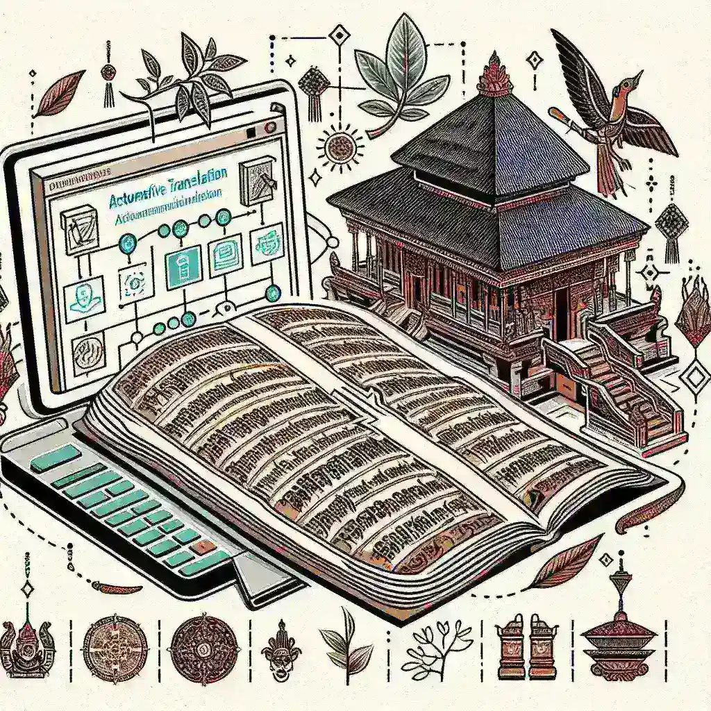 Platform Digitalisasi Naskah Lontar Bali dengan Penerjemahan Otomatis