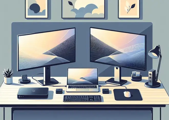 Bagaimana cara menyiapkan monitor ganda menggunakan stasiun dok?