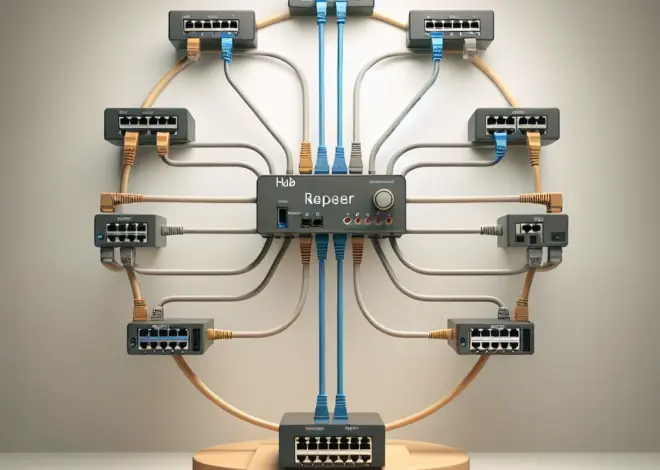 Apa perbedaan antara hub dan repeater?